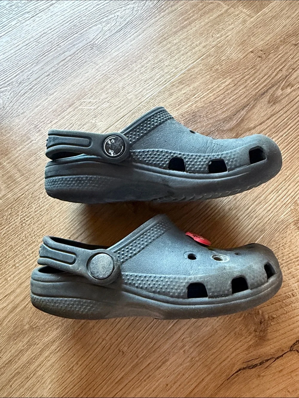 Crocs C10 Kids Black Slip-On Clog